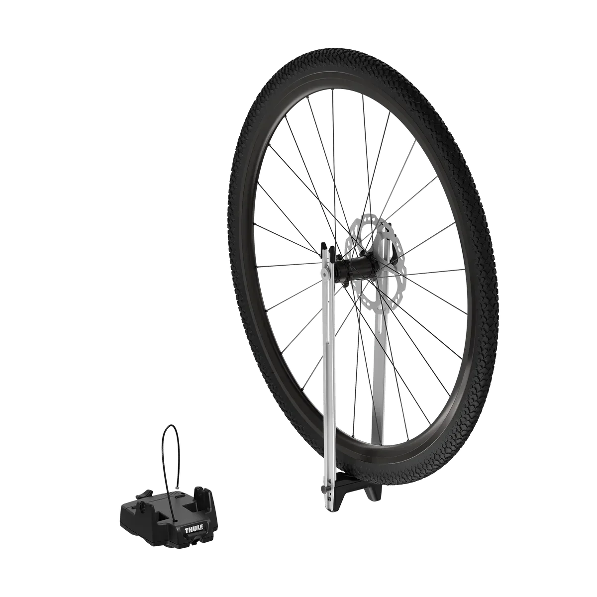 Thule Front Wheel Holder voorwielhouder voor op het dak aluminium - Image 2