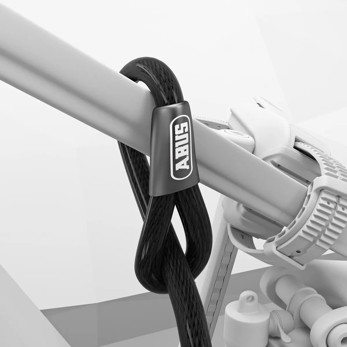 Thule High-Grade Lock fietsendrager fietsslot ABUS zwart - Image 4