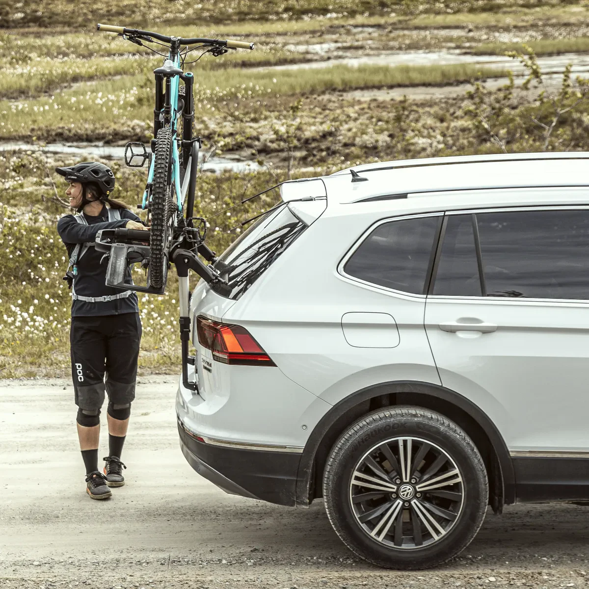 Thule OutWay Platform 2 fietsendrager voor op de kofferbak zwart met aluminium - Image 4