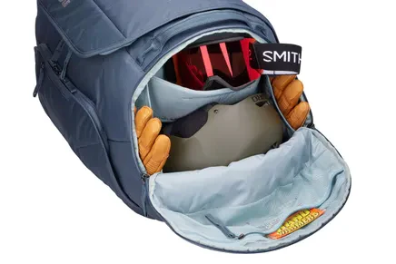 Thule RoundTrip Snow Duffel 80L ski- of snowboard duffeltas blauw/grijs - Image 8