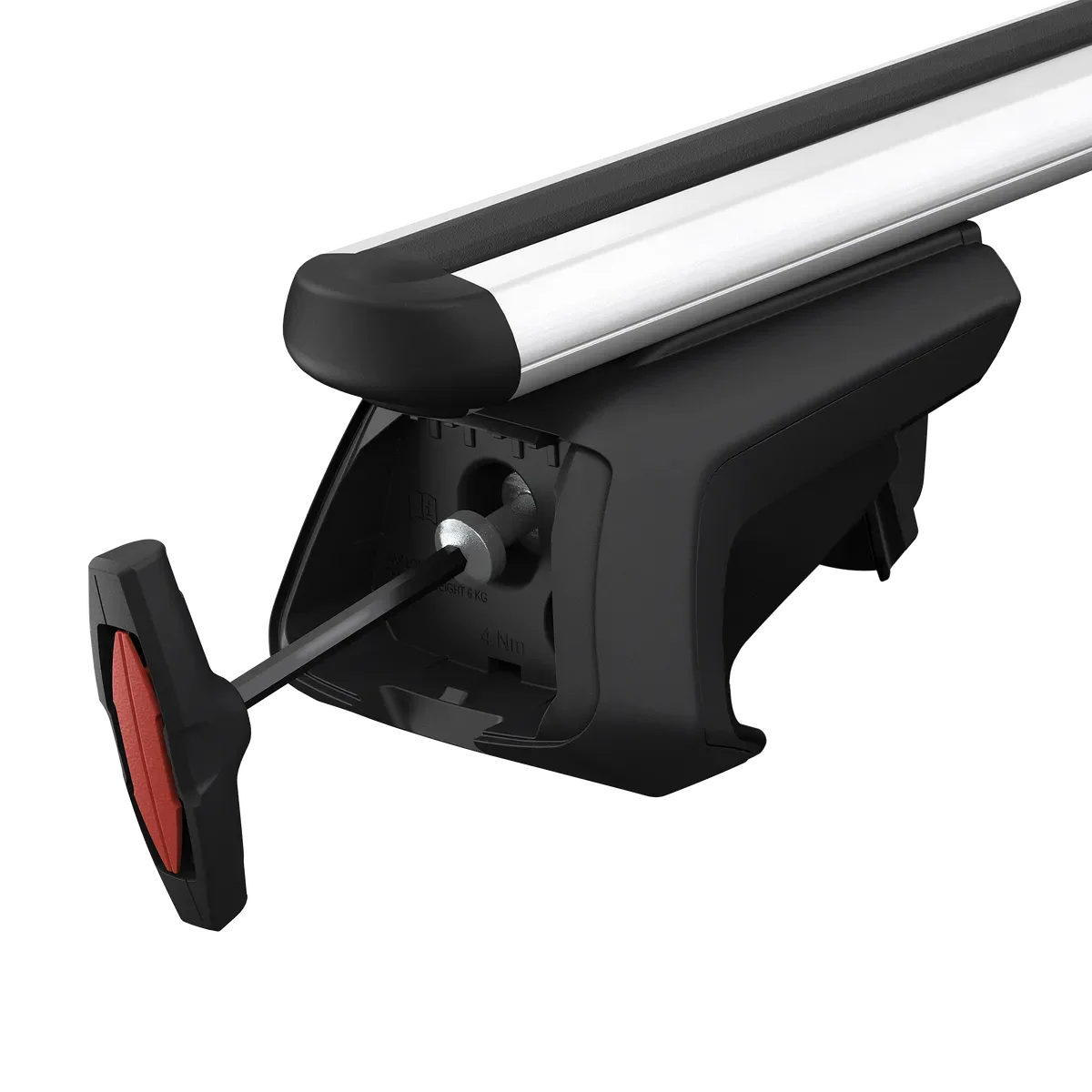 Thule SmartRack XT compleet universeel dragersysteem met verhoogde rails aluminium - Image 4