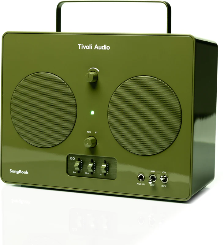Tivoli Songbook Retro Look Bluetooth speaker met ingebouwde accu en line in - Image 4