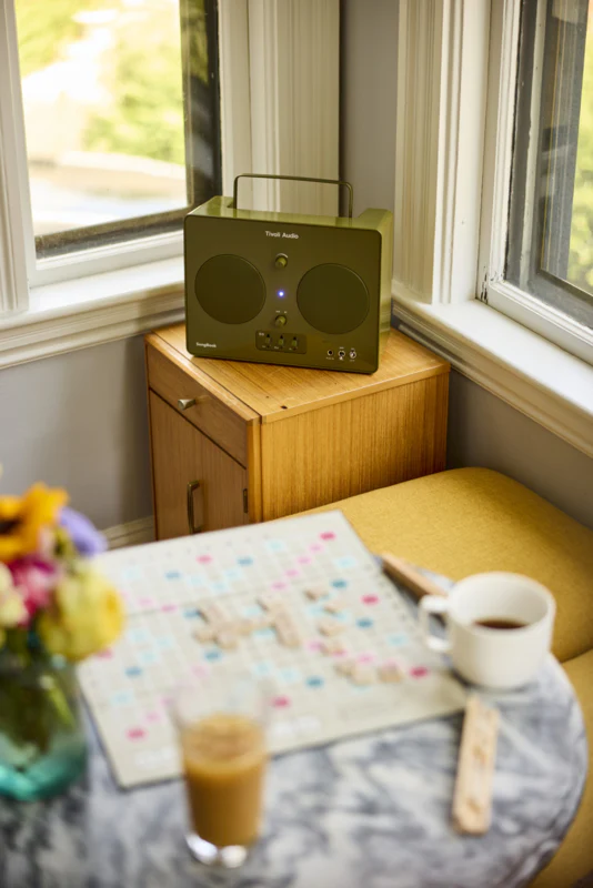 Tivoli Songbook Retro Look Bluetooth speaker met ingebouwde accu en line in - Image 5
