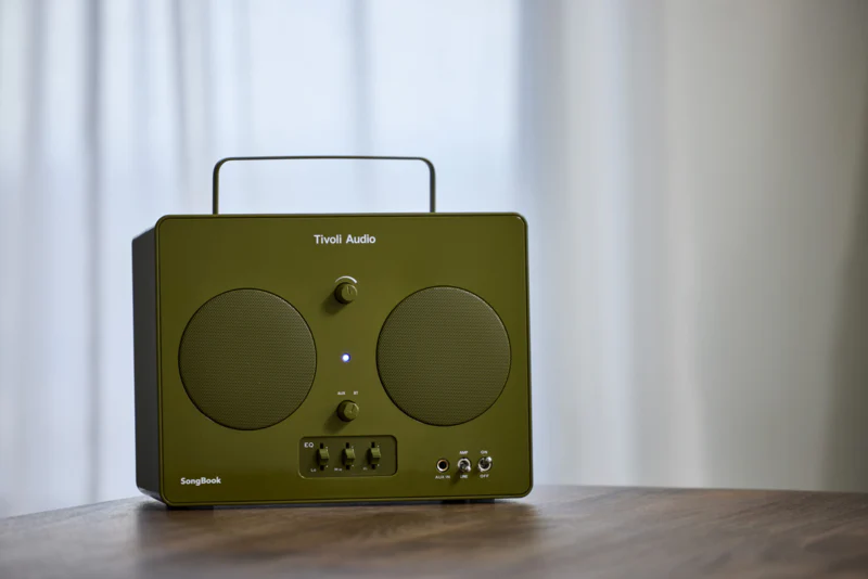 Tivoli Songbook Retro Look Bluetooth speaker met ingebouwde accu en line in - Image 6