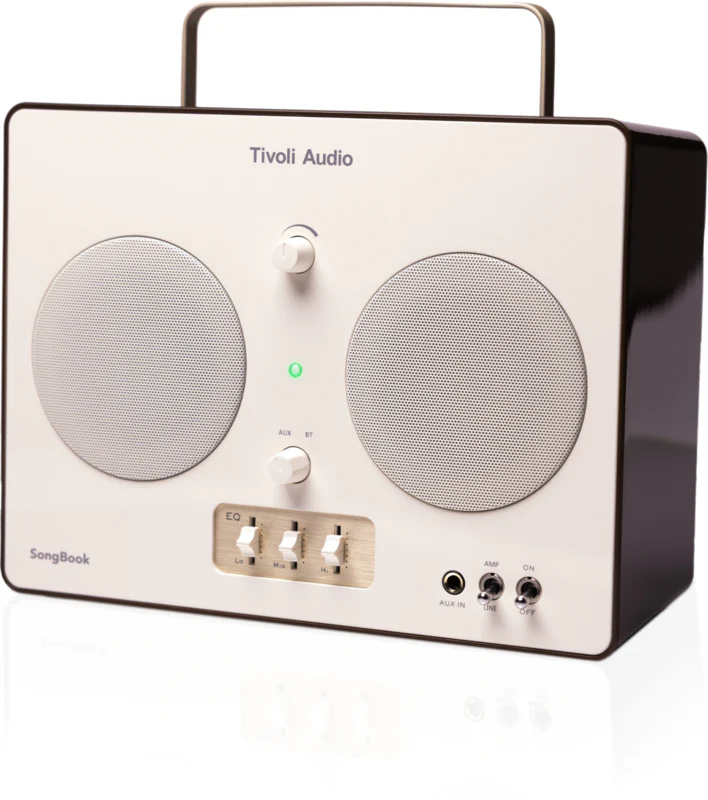 Tivoli Songbook Retro Look Bluetooth speaker met ingebouwde accu en line in - Image 4