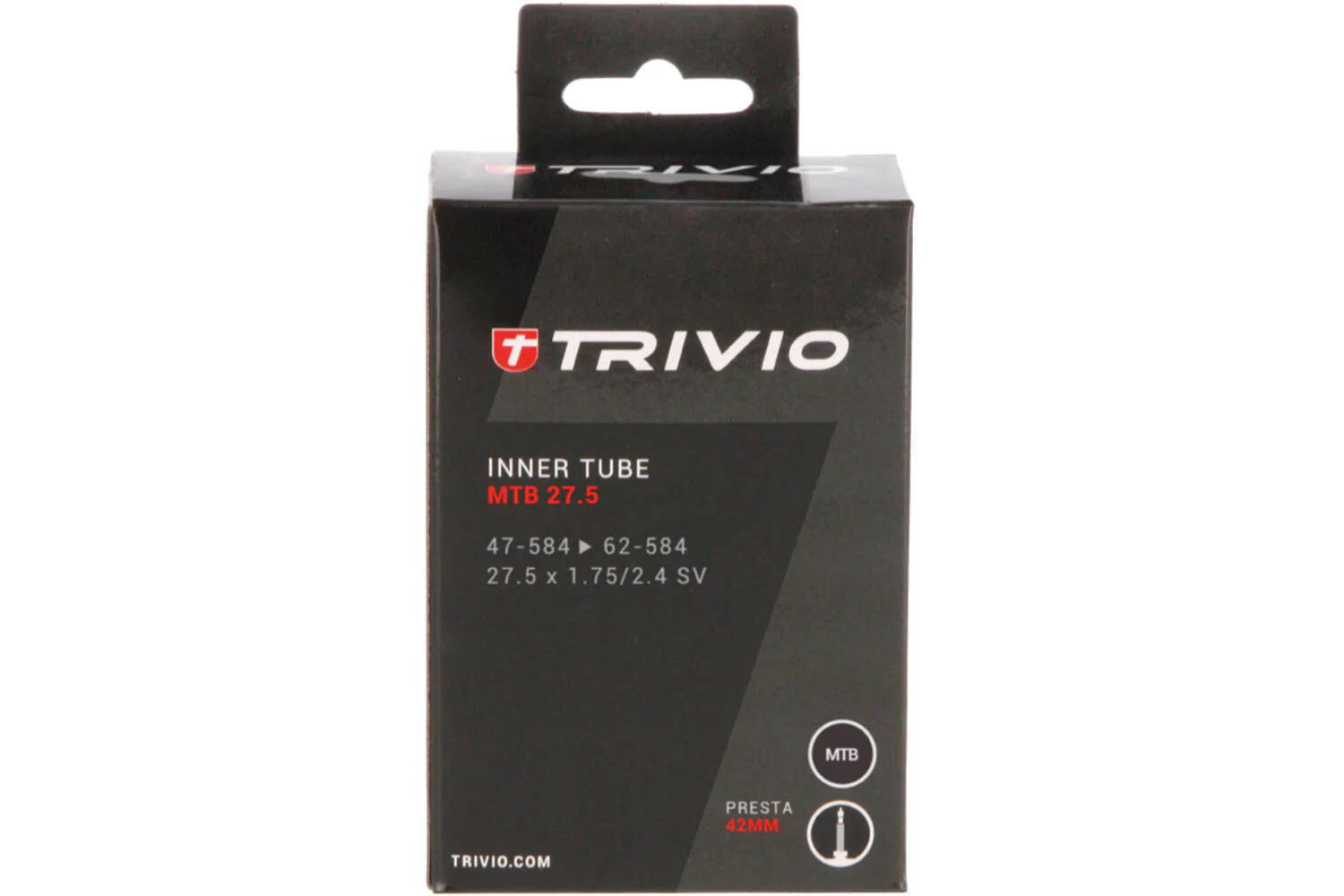 Trivio MTB 27.5 binnenband 42mm ventiellengte - Image 2