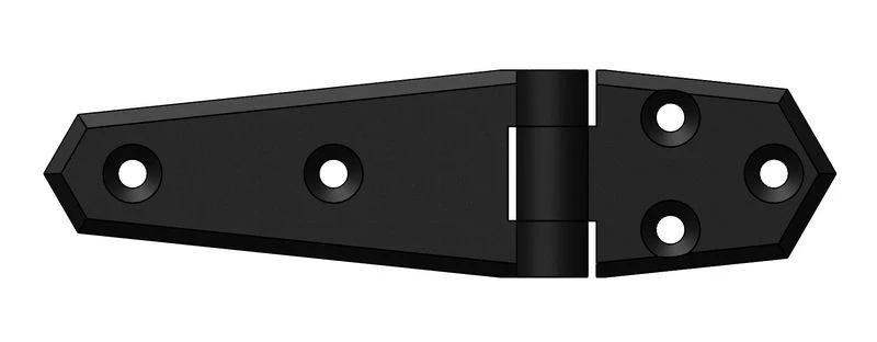 TruDesign Schanier Lang inclusief 316 S/S schanierpen zwart - Image 2