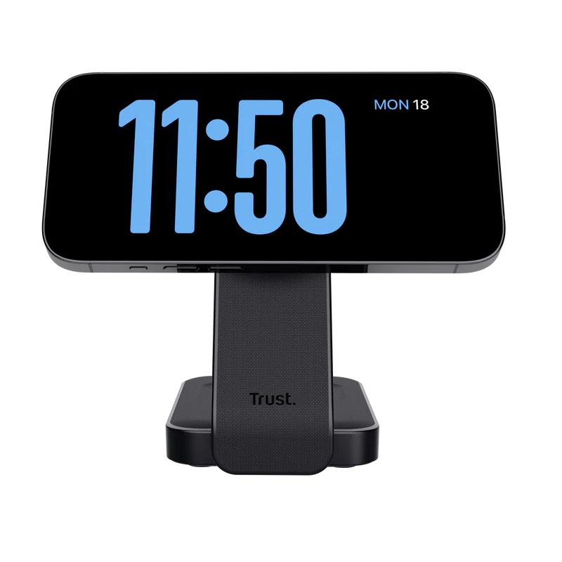 Trust VIRO 3 in 1 draadloze Oplaadstandaard voor de Iphone, Airpods, Watch - Image 8