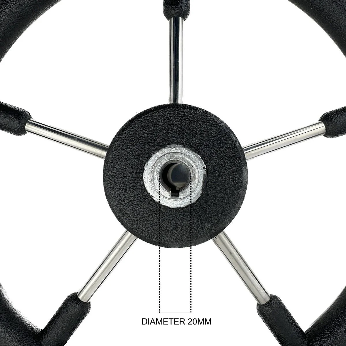 Ultraflex V57B stuurwiel Ø 35 cm zwart - Image 4