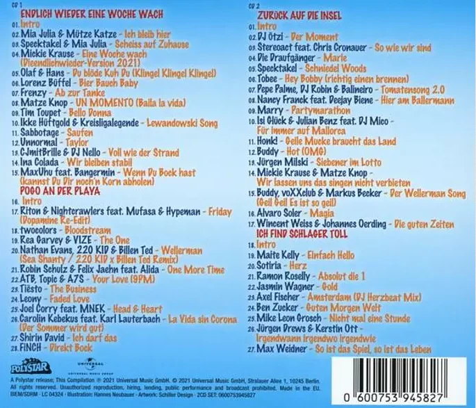 Universal Music Ballerman Hits 2021 - Image 2