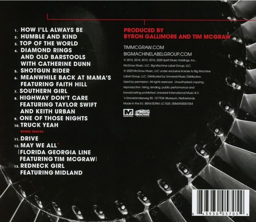 Universal Music Tim McGraw Hits 2013-2019 - Image 2