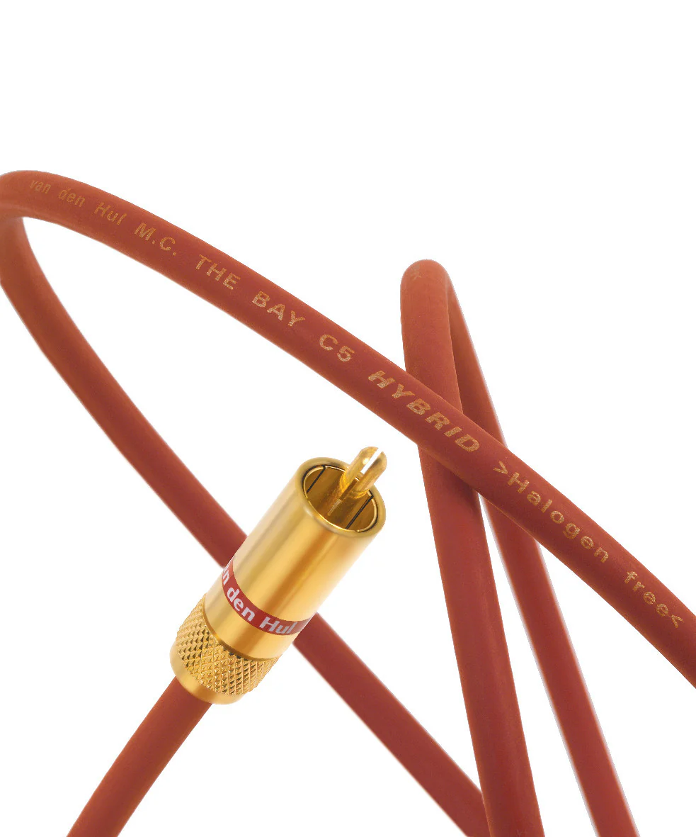 Van Den Hul The Bay C5Hybrid 80cm interlink interconnect RCA 0.8 meter zeer flexibel