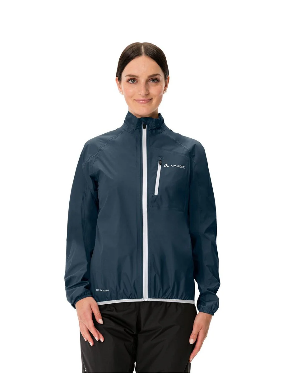 Vaude Drop III Regenjack donker blauw dames - Image 4