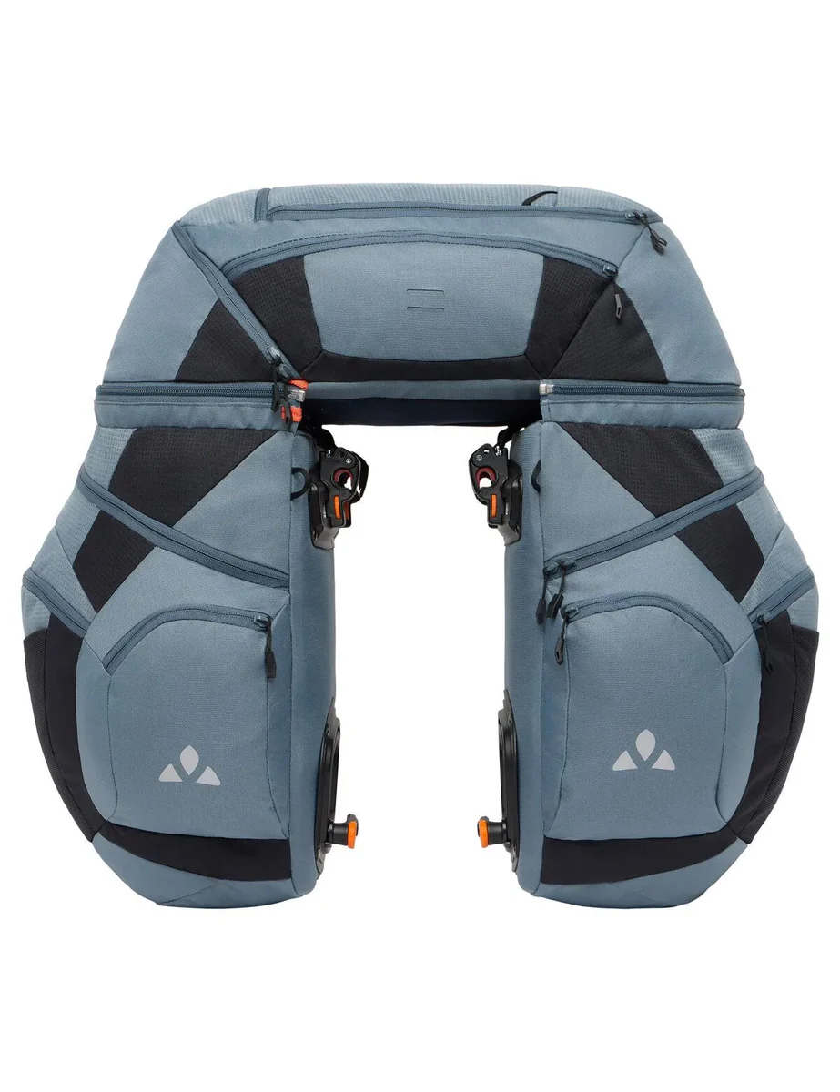 Vaude Karakorum Pro driedelige fietstassenset blauw/zwart - Image 4