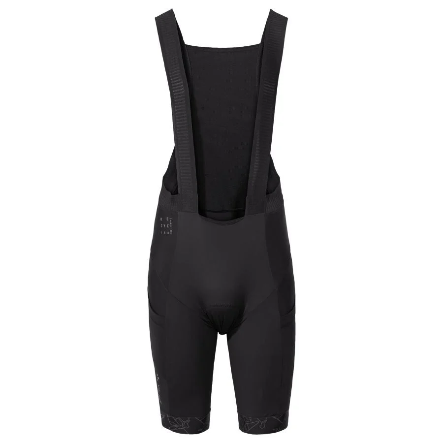 Vaude Kuro Bib Tights II gravel fietsbroek kort zwart heren
