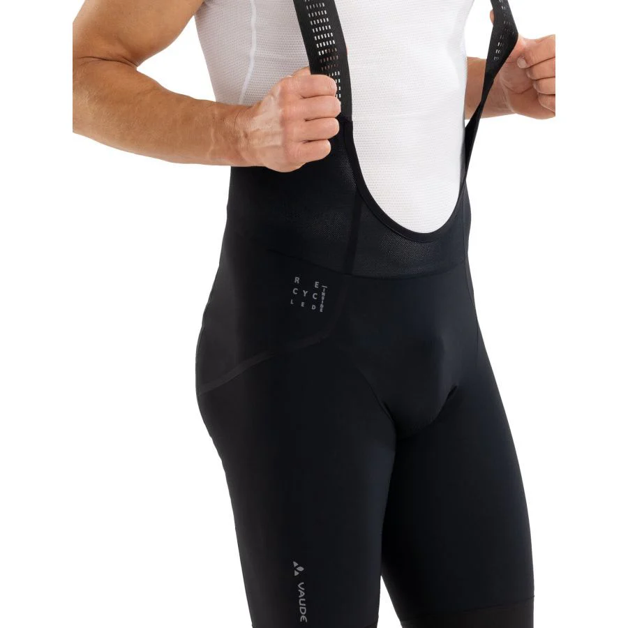 Vaude Kuro Bib Tights II gravel fietsbroek kort zwart heren - Image 5