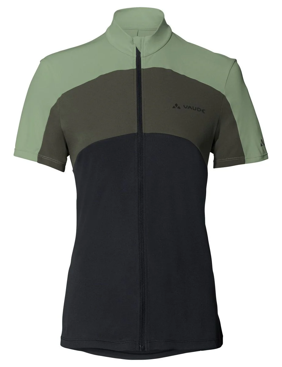 Vaude Matera FZ Tricot fietsshirt korte mouwen groen dames - Image 8