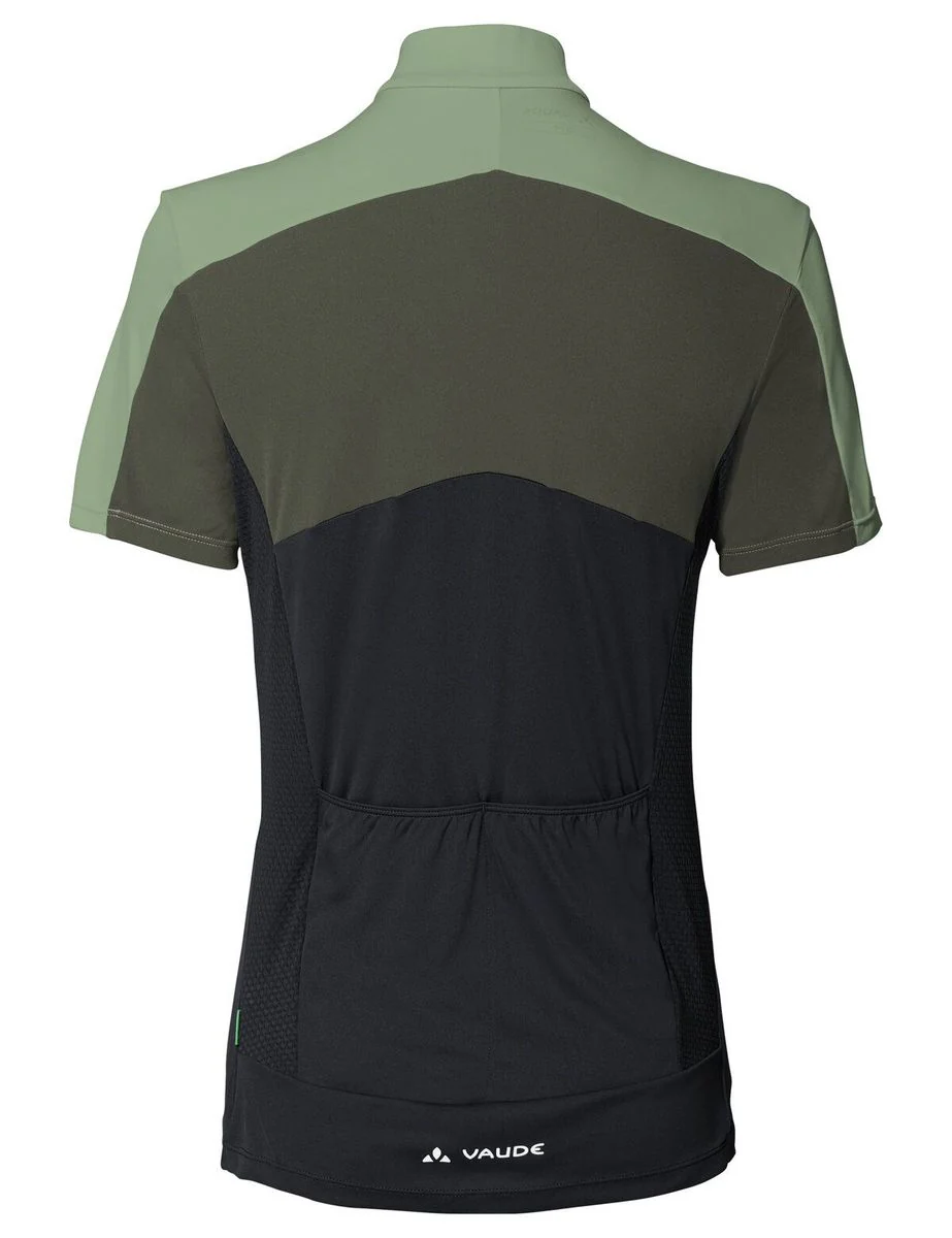 Vaude Matera FZ Tricot fietsshirt korte mouwen groen dames - Image 9