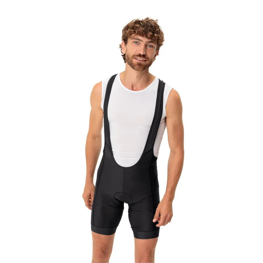 Vaude Posta Bib Tights fietsbroek kort zwart heren - Image 3
