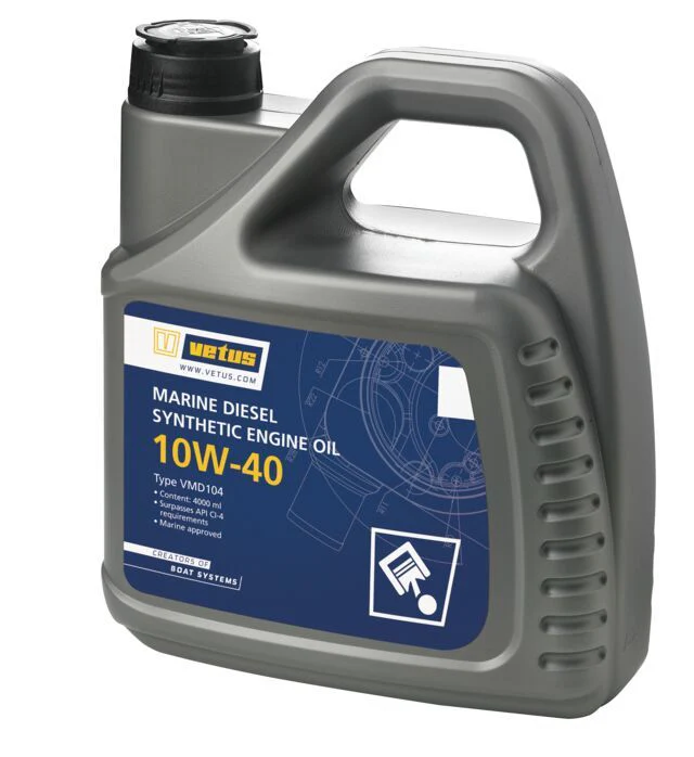 Vetus Marine 10W-40 diesel motorolie synthetisch 4 l