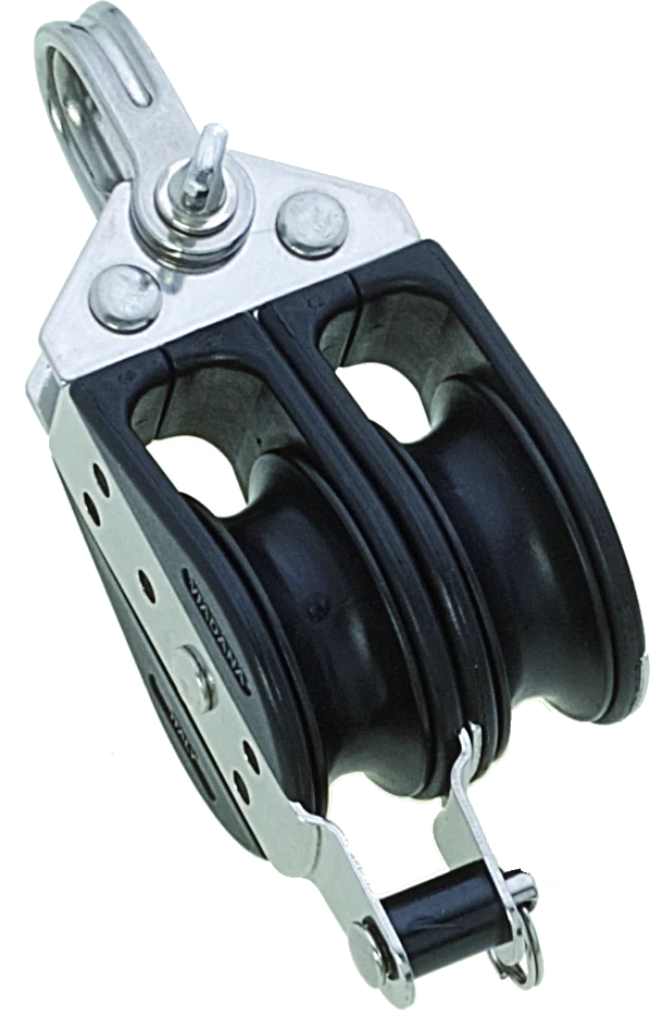 Viadana 2-schijfs blok 10 mm met hondsvot