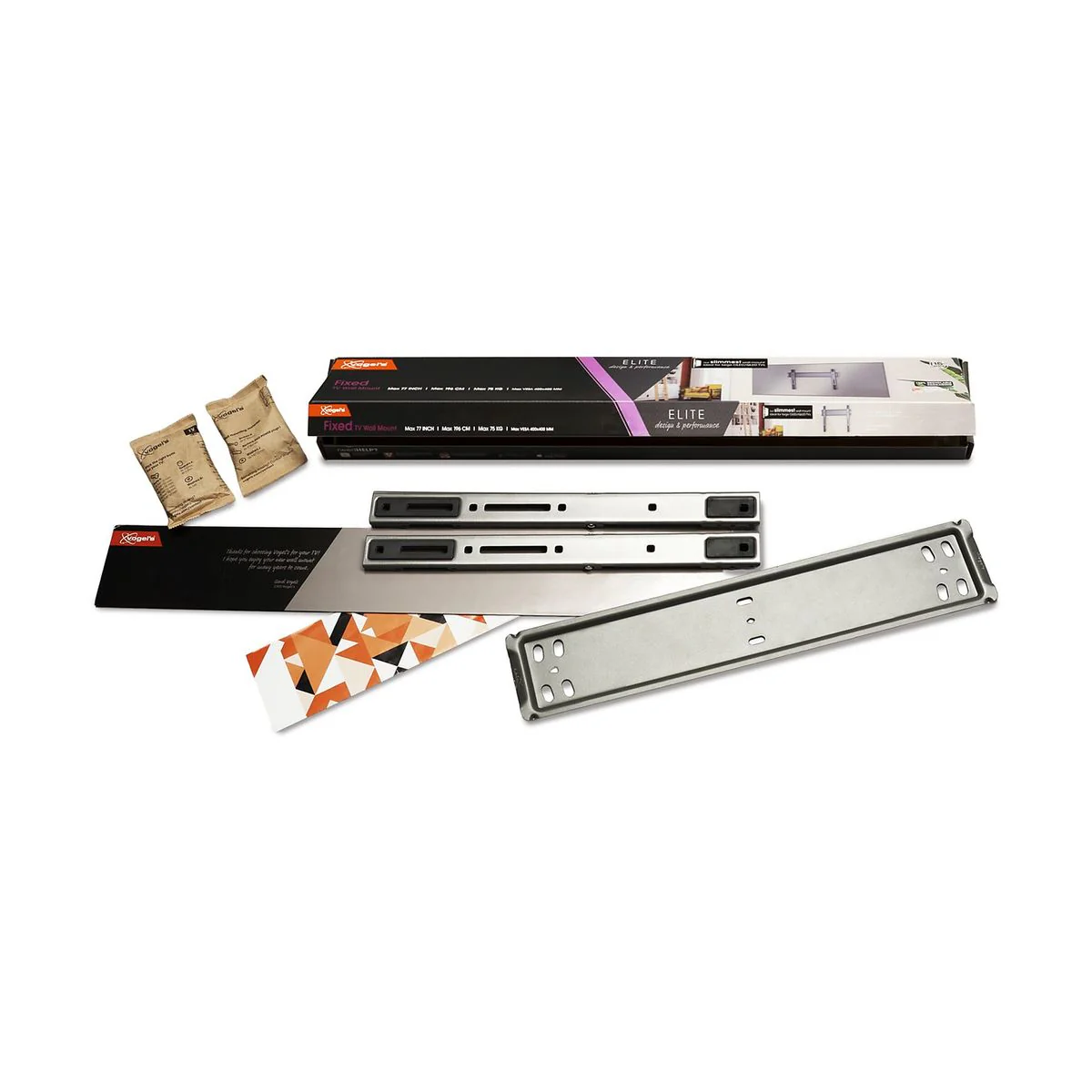 Vogels Elite TVM 5505 ULTRA SLIM, Vaste TV-beugel, voor 32-77 inch, VESA 400x400 - Image 8