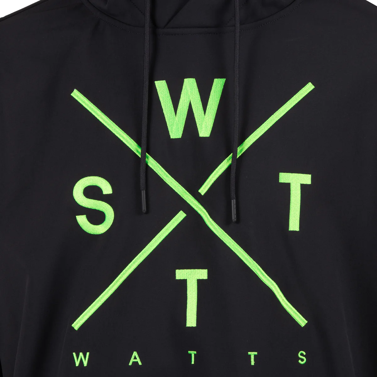 WATTS Orbital Softshell Ski Jas - Lichtgrijs/Groen - Image 5