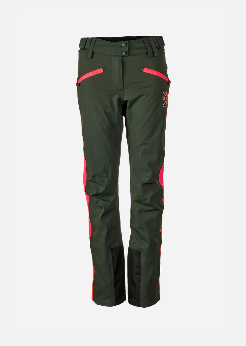 WATTS Way Skibroek Dames - Groen