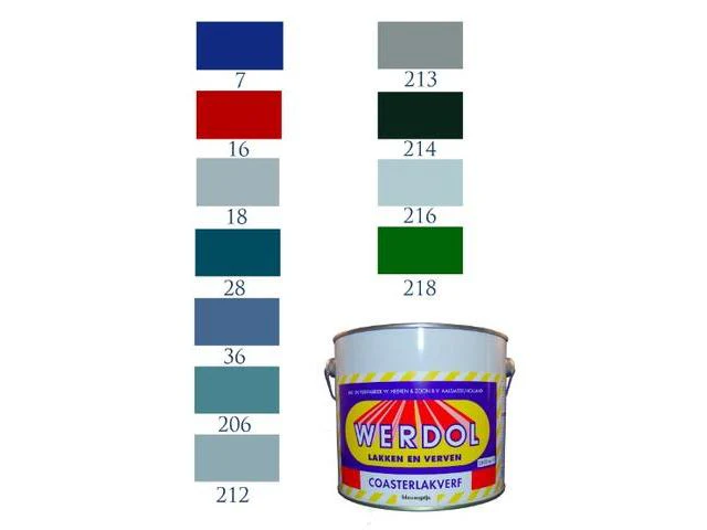 Werdol Coasterlak hoogglans aflak 2 l - Image 5