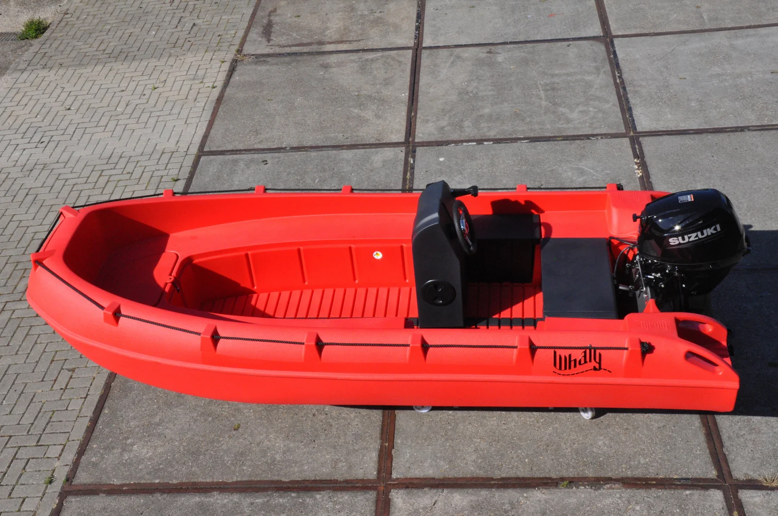 Whaly 435 Suzuki 30 pk consoleboot rood - Image 6
