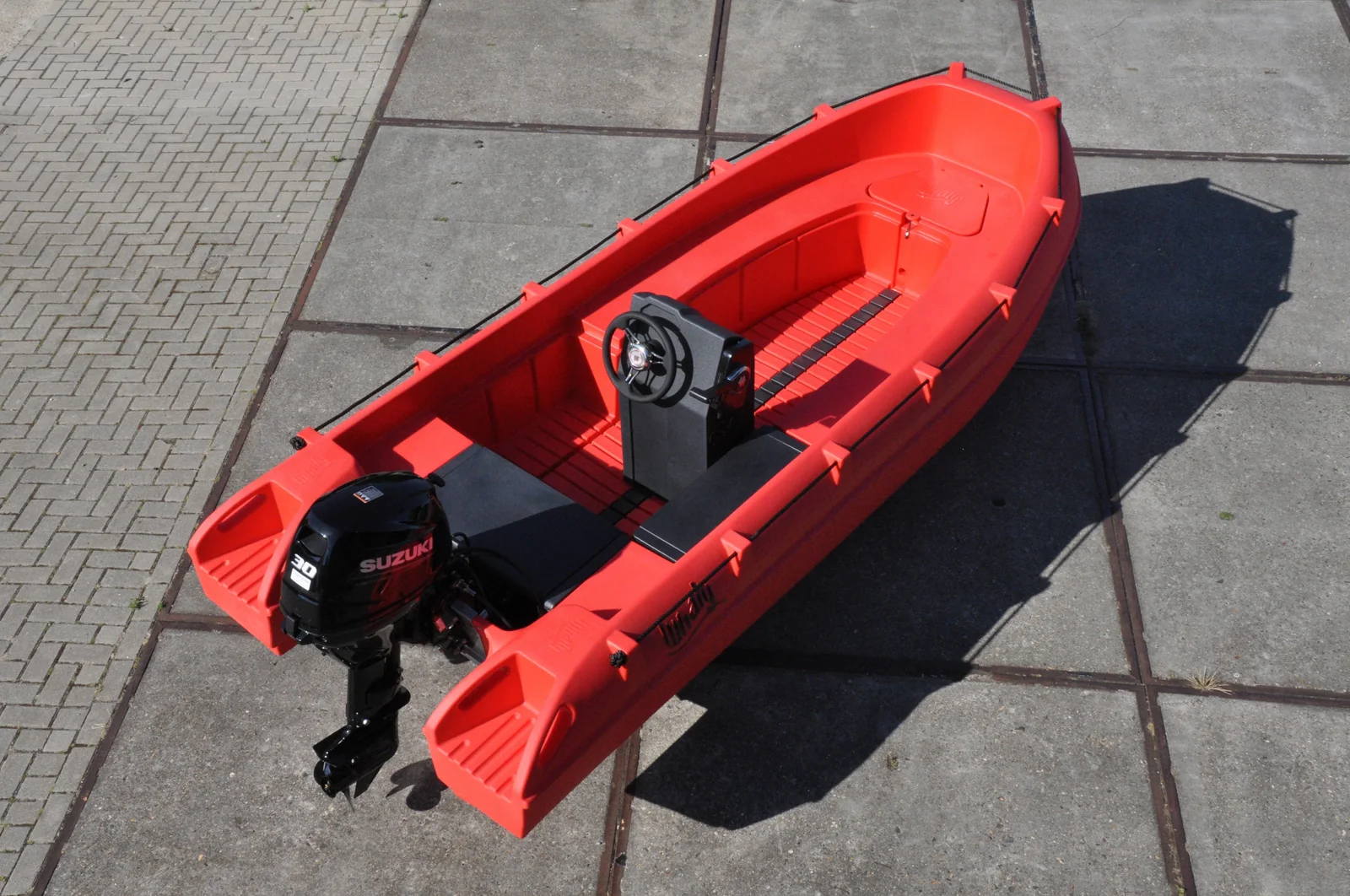 Whaly 435 Suzuki 30 pk consoleboot rood - Image 7