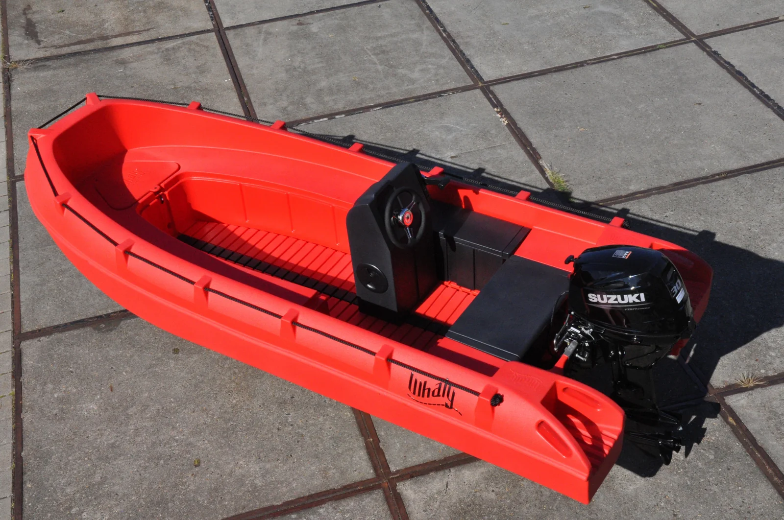 Whaly 435 Suzuki 30 pk consoleboot rood - Image 8