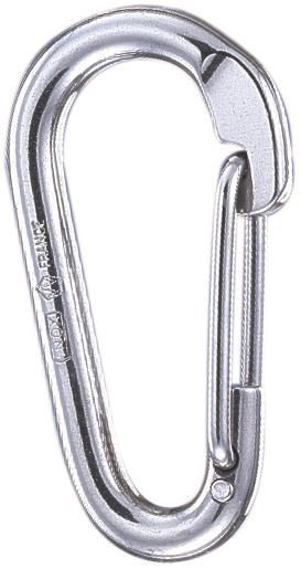 Wichard 2335 Karabijnhaak 8 mm symetrisch zonder oog RVS