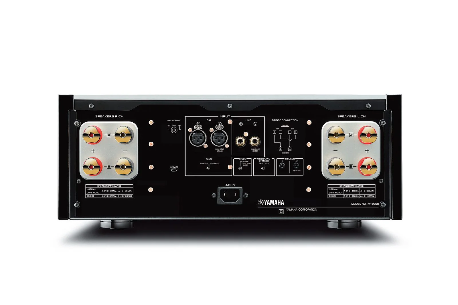 Yamaha M5000SIPB Eindversterker met 1000,= inruilkorting - Image 2