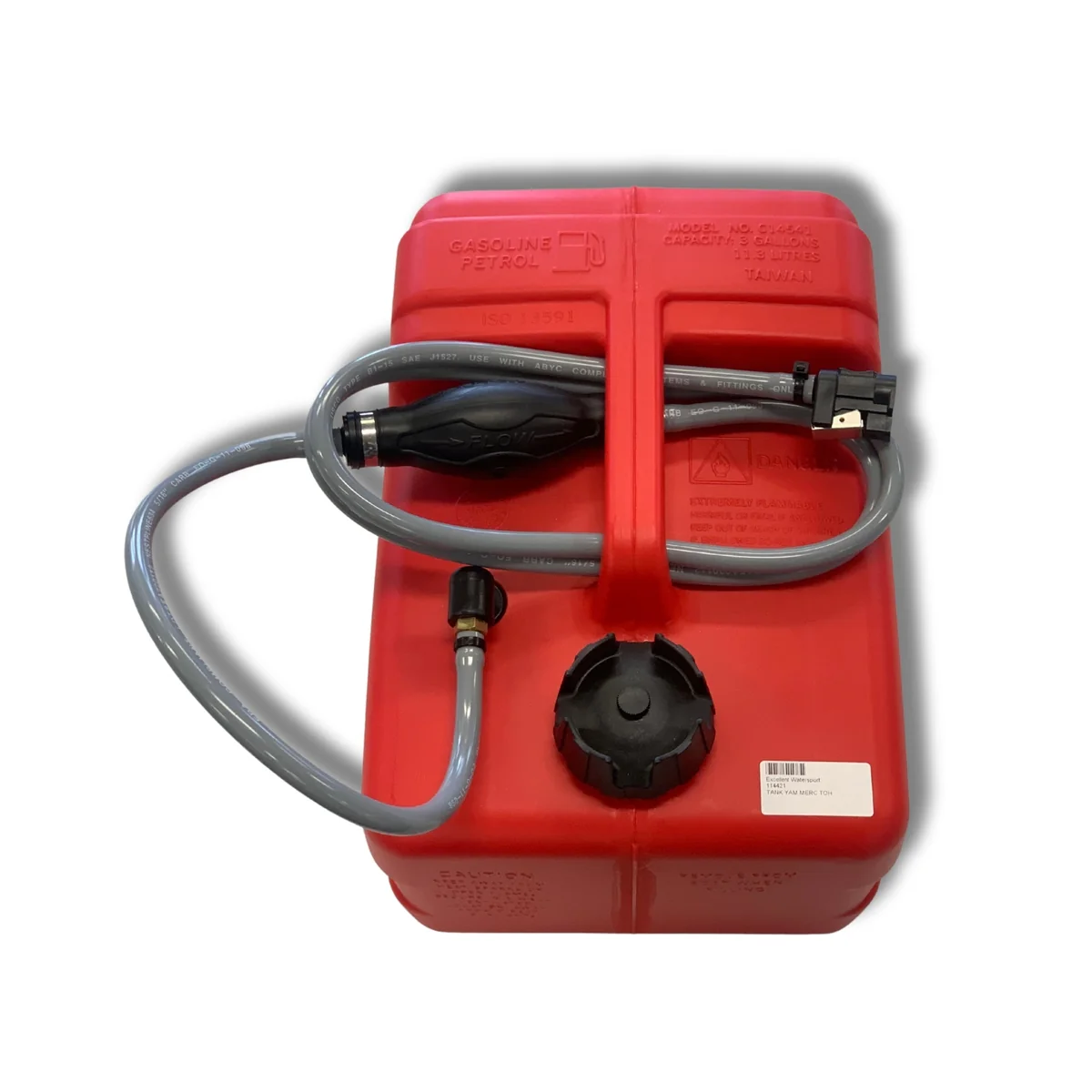 Yamaha Marine Brandstoftank Set 12 l met brandstofslang, pompbal en connectoren - Image 3